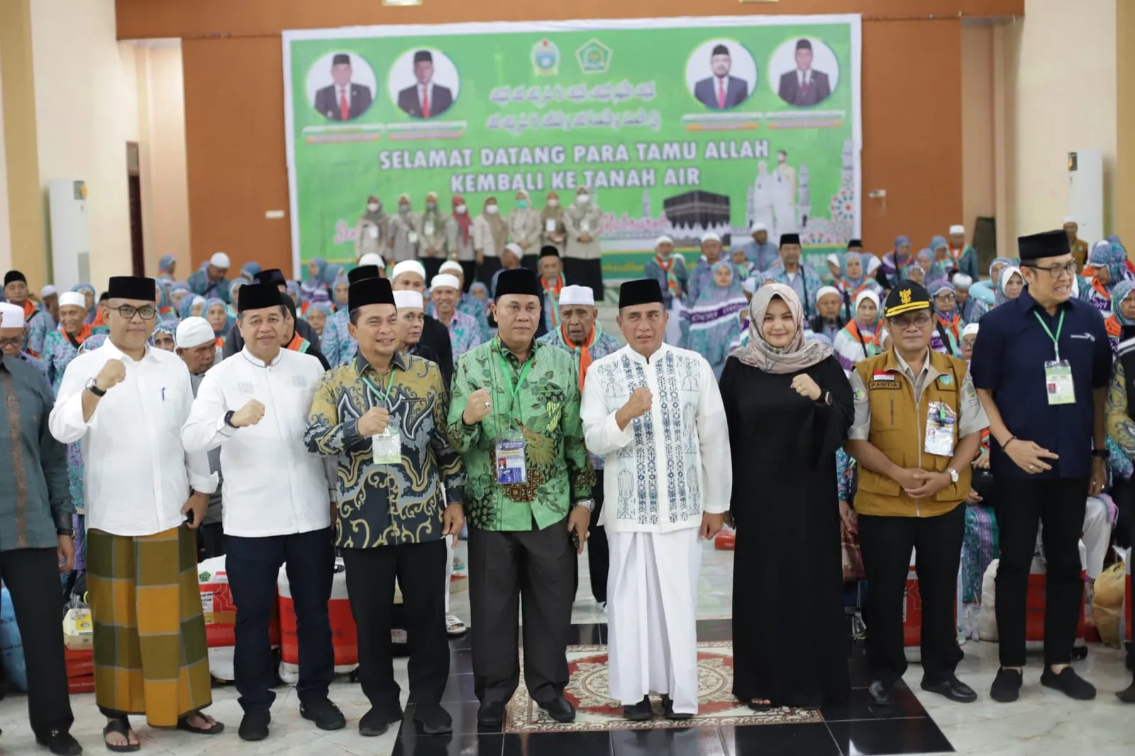 Ahlan Wa Sahlan, 360 Jamaah Haji Menuju Panyabungan