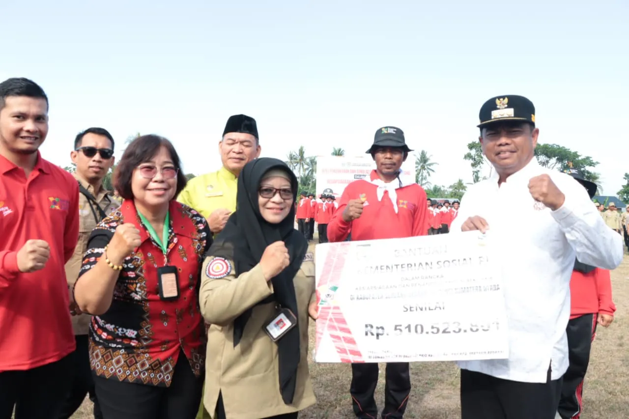 Bupati Sergai Kukuhkan Pengurus Kampung Siaga Bencana