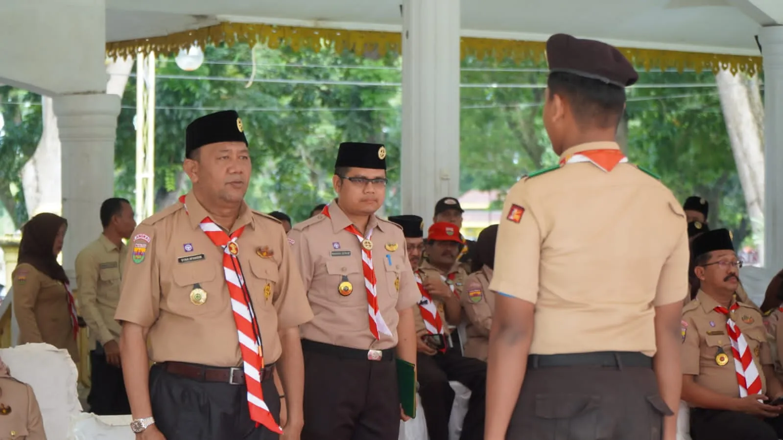 Plt Bupati Langkat Tutup Raimuna  Pramuka Sumut Ke-VIII 