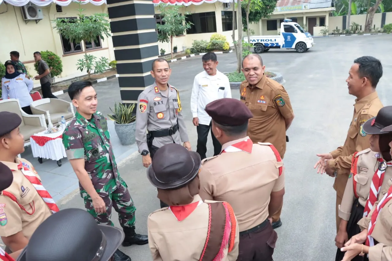 Pemkab - Polres Sergai Gelar Pasukan Operasi Toba 2023