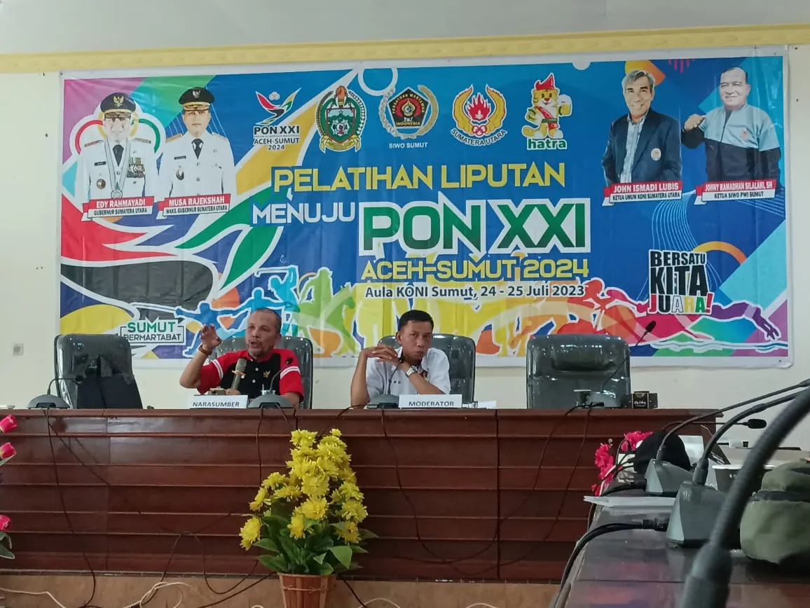 Pelatihan Liputan Menuju PON 2024 Sukses