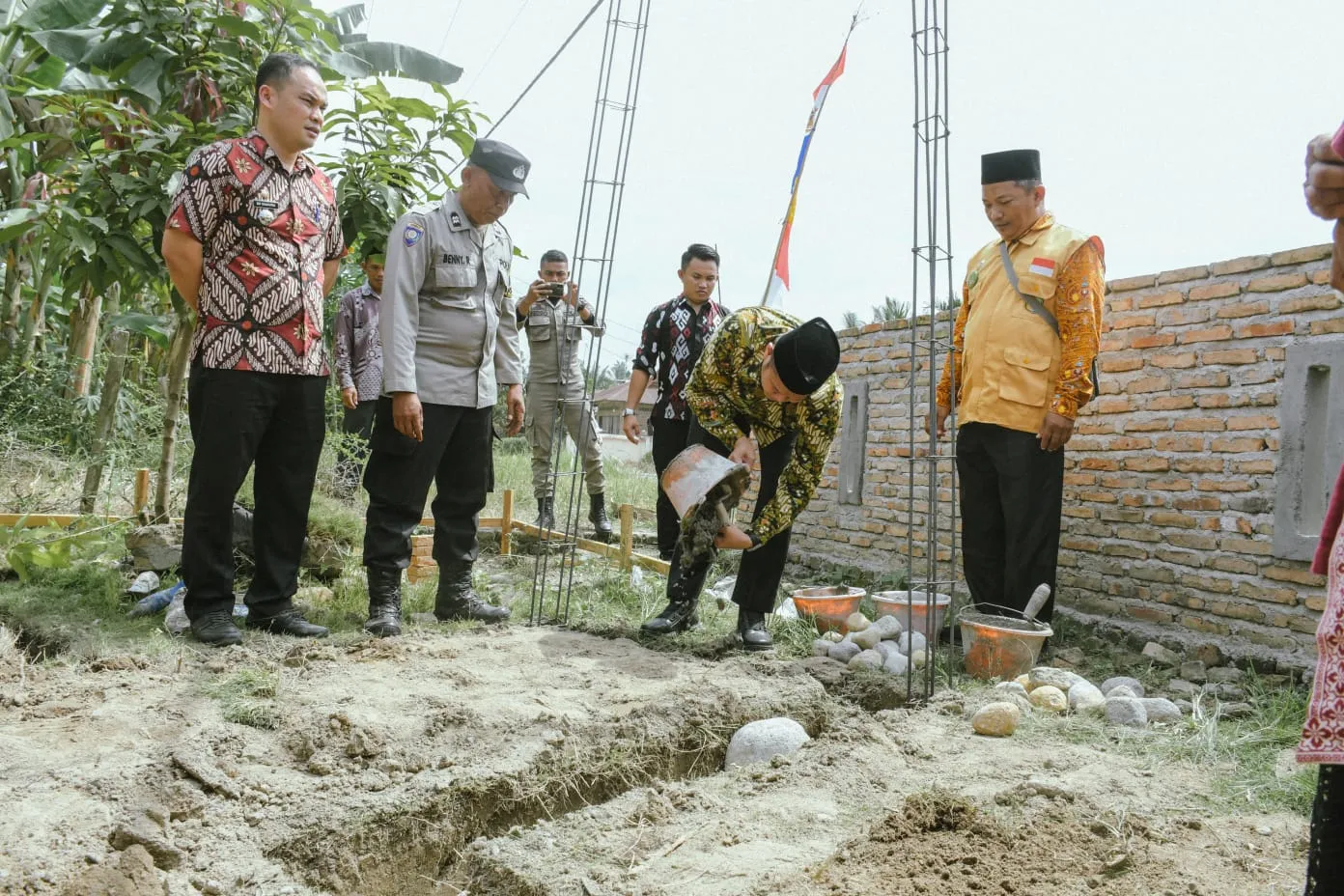Wabub Sergai Resmikan Pembangunan Mushollah Fathul Ilmi.