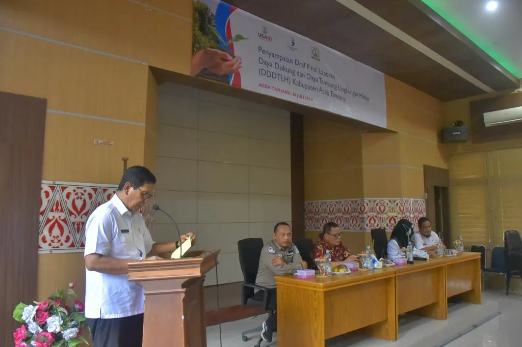 Pemkab Aceh Tamiang Gelar Workshop Penyampaian Dokumen Kajian Lingkungan Hidup
