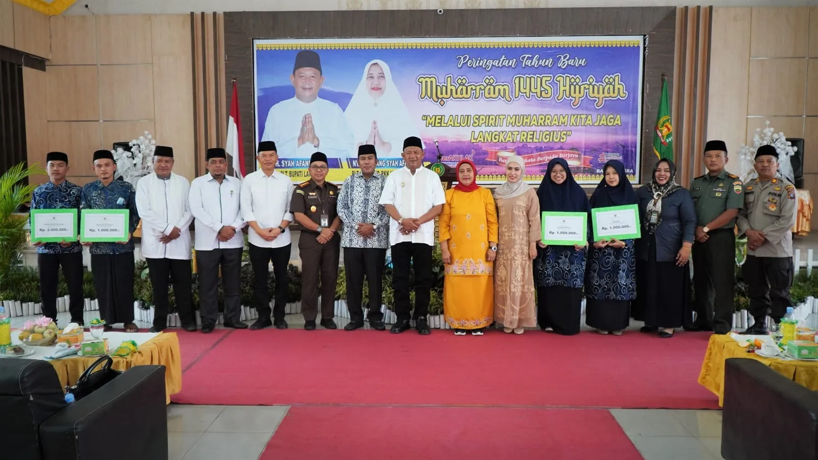 Peringati Muharram, Jamaah Haji Langkat Doakan Syah Afandin Kembali Pimpin Langkat