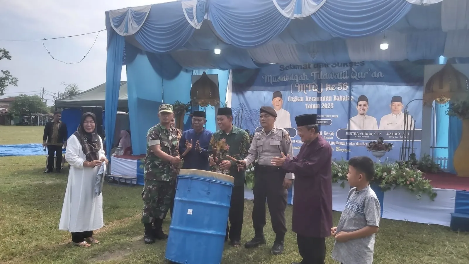 Kepala KUA Babalan Tutup MTQ Ke-56 Kecamatan Babalan 