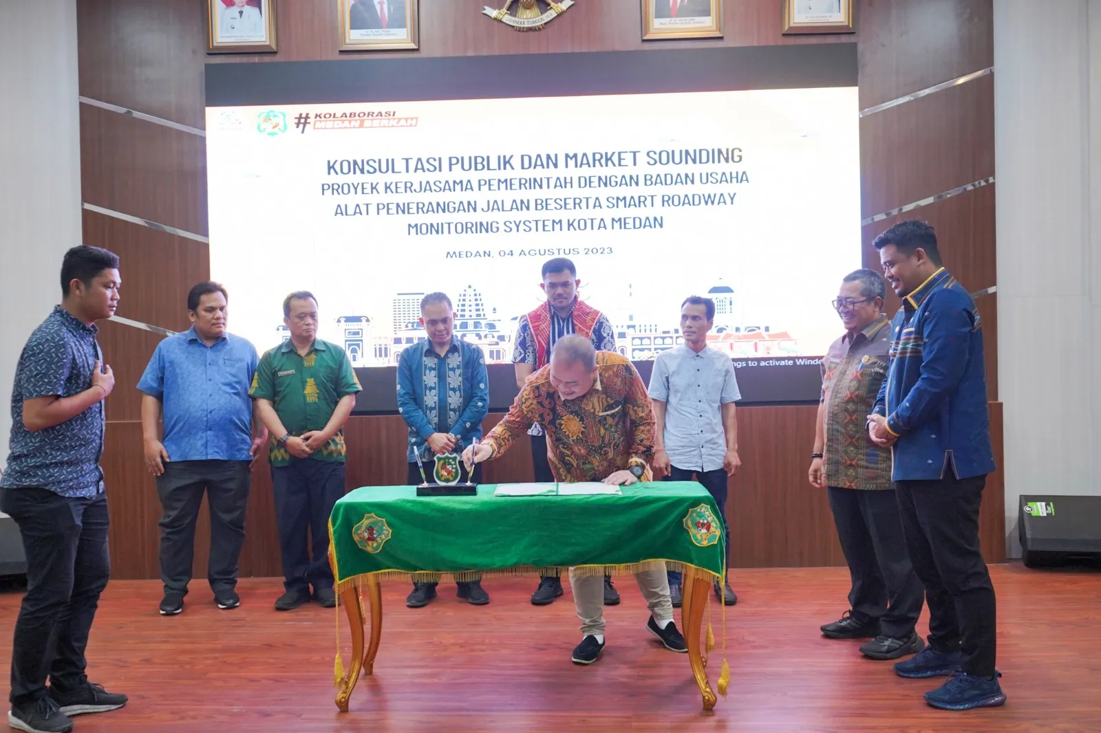 Wujudkan Medan Terang, Pemko Medan Hadirkan APK & Smart Roadway Monitoring System Melalui KPBU