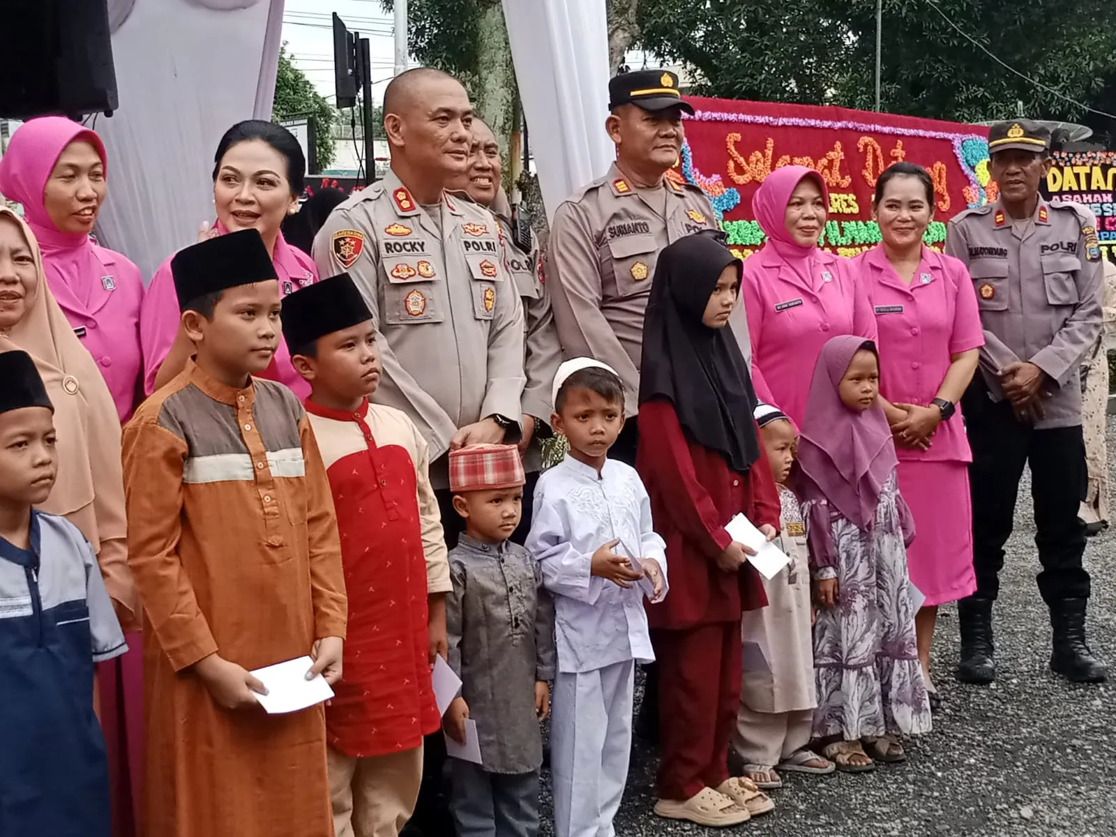 Kapolres Asahan AKBP Rocky Kunker Ke Polsek Pulau Raja