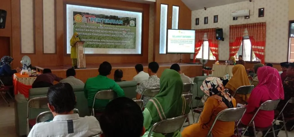 Aceh Tamiang Gelar Sosialisasi Perlindungan Lahan Pertanian Berkelanjutan