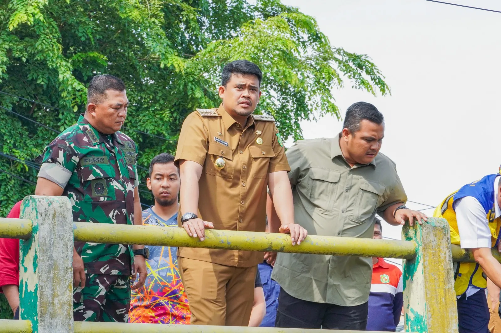 Atasi Banjir, Pemko & Kodim 0201/Medan Bersihkan Sungai Sikambing