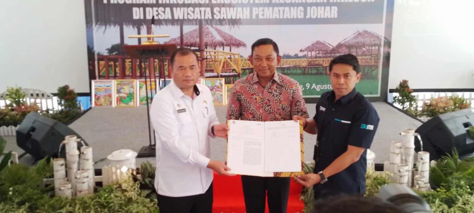 OJK Mantapkan Desa Wisata Pematang Johar Jadi Ekosistem Keuangan Inklusif 