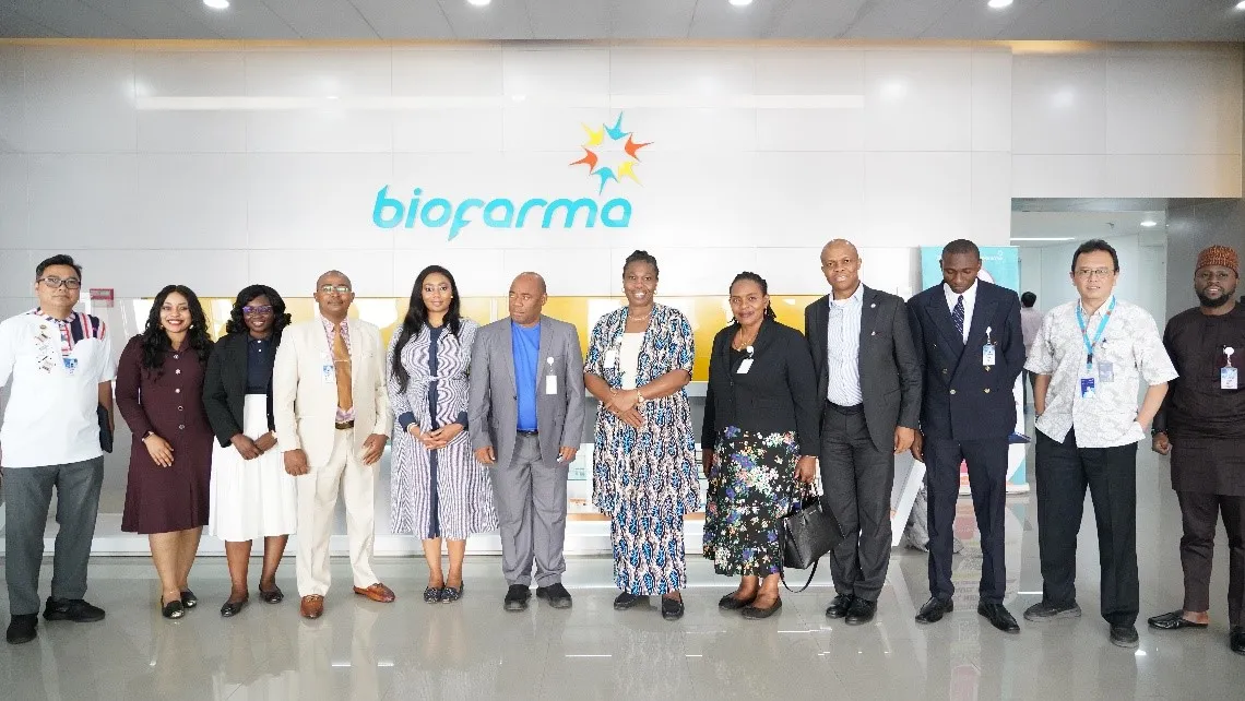 Delegasi Kemenkes Nigeria Kunjungi Bio Farma