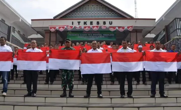 167 Balon Kades di Padangsidimpuan Ikuti Tes Mental Ideologi