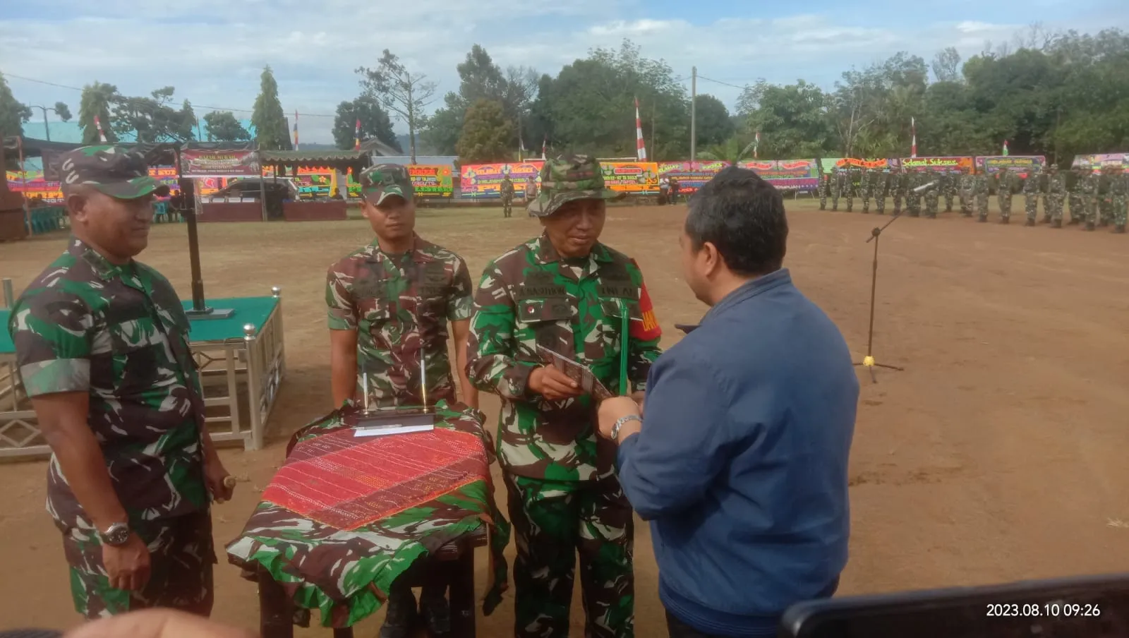 TMMD Kodim 0212/TS Resmi Ditutup, Masyarakat Diminta Jaga Hasil Pembangunan