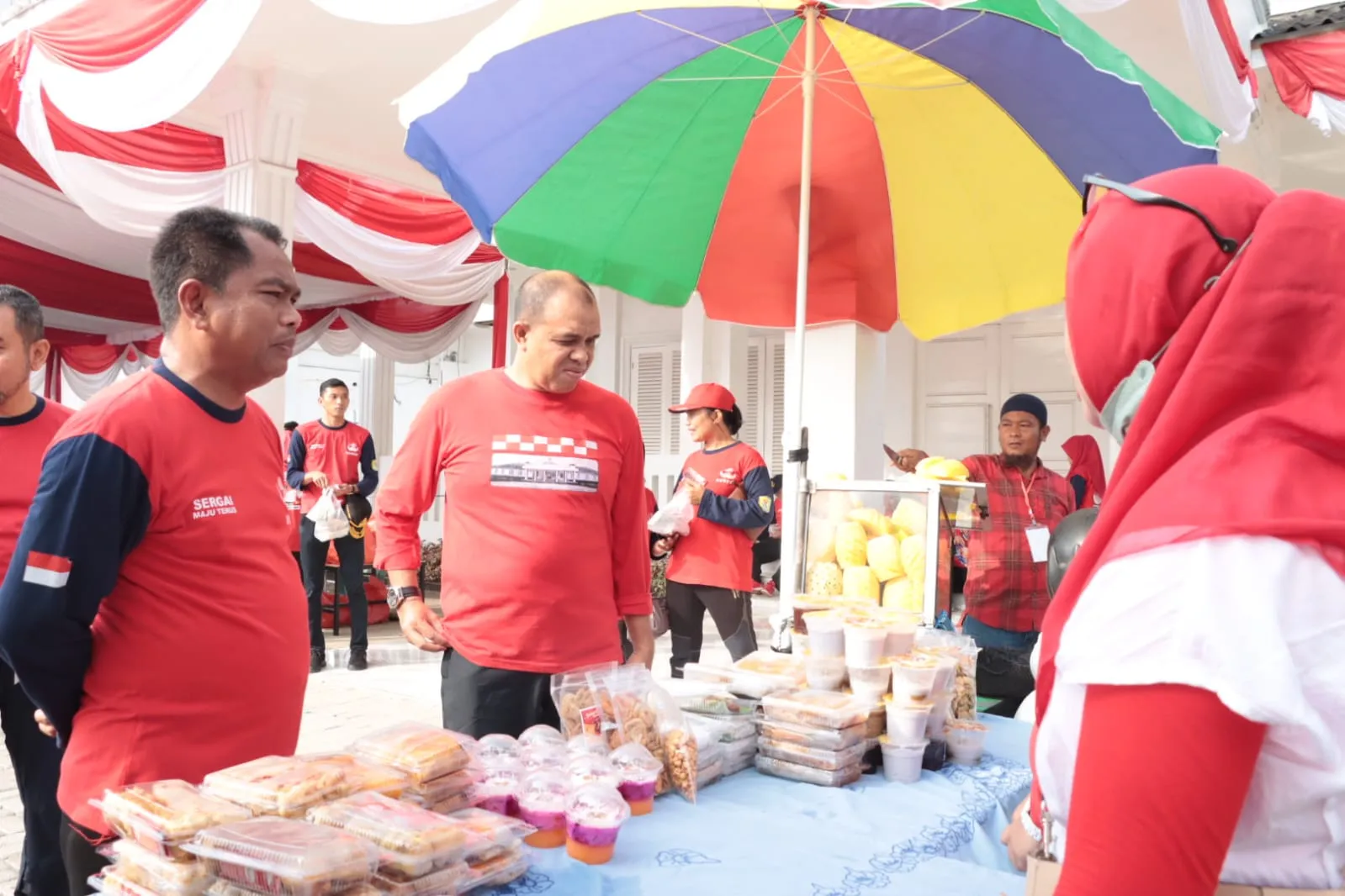 Sambut HUT ke 78 RI, Sergai Gelar Bazar UMKM Kuliner
