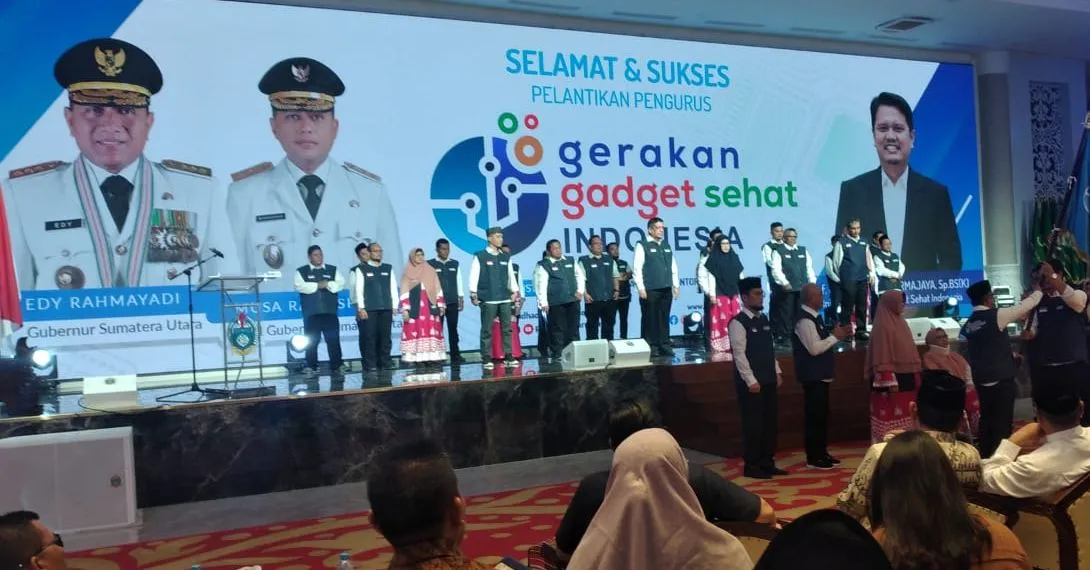 Pengurus Pusat Gerakan Gadget Sehat Indonesia Dilantik