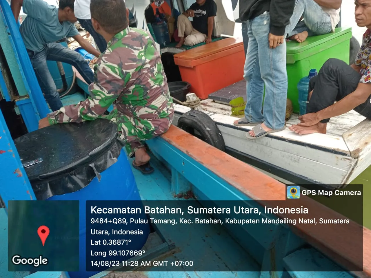 Kerugian Kapal Karam Rp 300 Juta,  2 ABK Masih Dirawat Karena Trauma