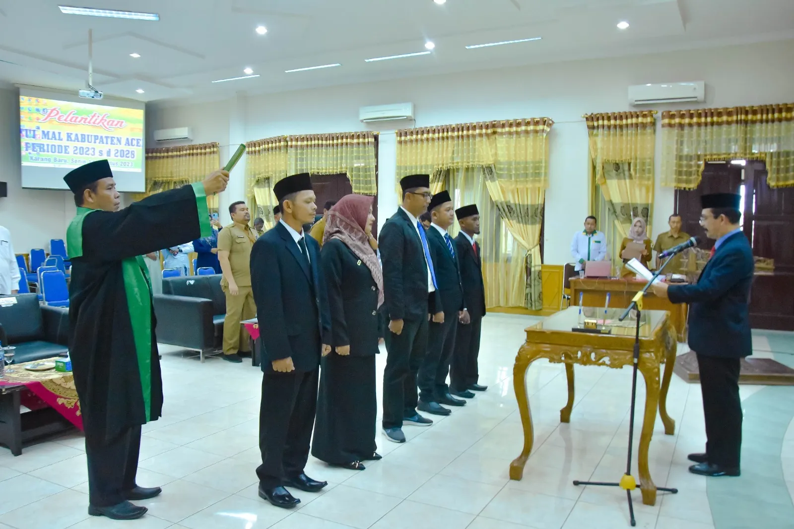 Komisioner Baitul Mal Aceh Tamiang Dilantik