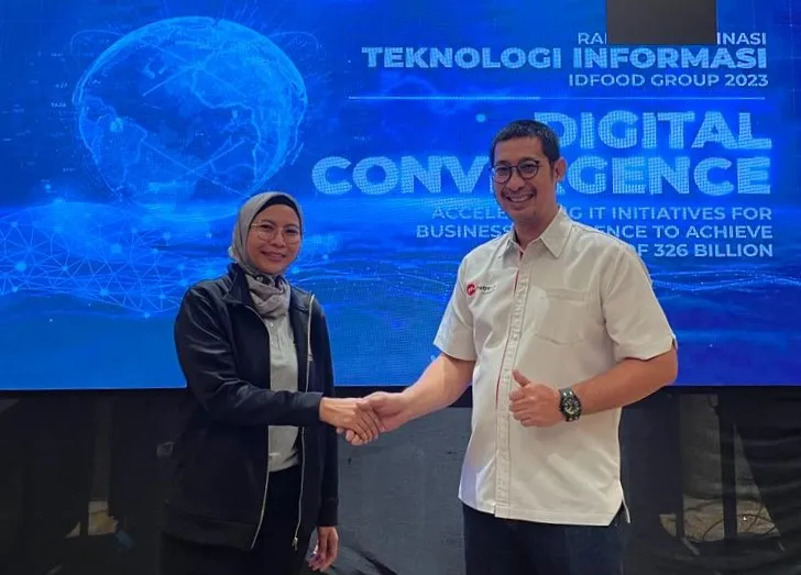 Metranet - ID Food Bersinergi Dukung Percepatan Transformasi Digital