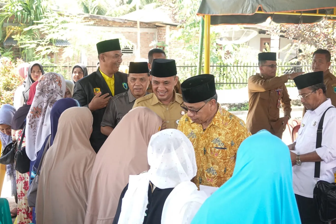Bupati Paluta Hadiri Pelantikan Pengurus Lembaga Adat dan Budaya Kec Hulu Sihapas