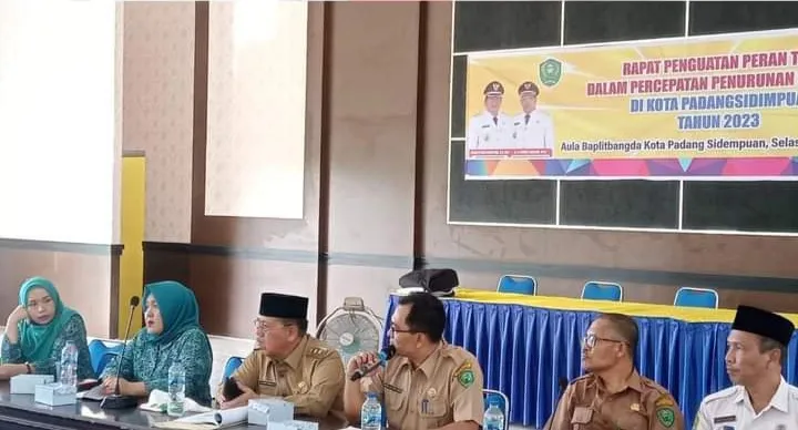 2024, Padangsidimpuan Targetkan Angka Stunting Turun 14 Persen