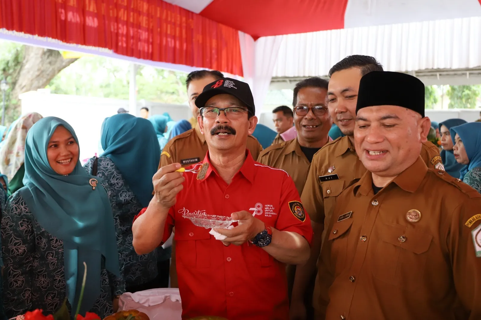 Meriahkan HUT Kemerdekaan ke 78  RI,  Aceh Tamiang Lomba Makanan Bergizi