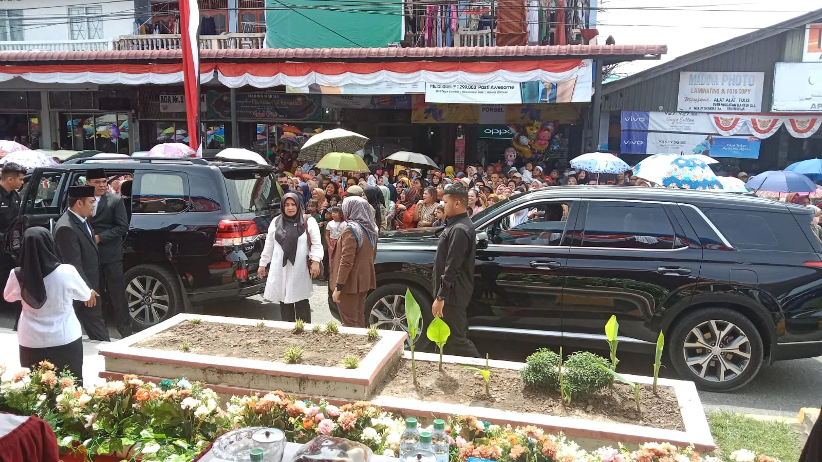 Selamat Datang Mobil Dinas Wabup Madina Palisade BB 2 R