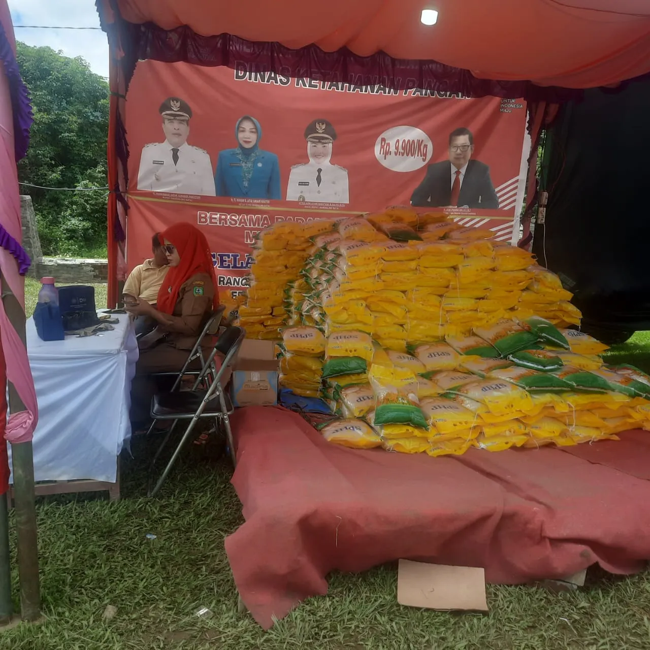 Expo Ekonomi Kreatif Madina, Jual Beras Dan Tiba-tiba Tutup