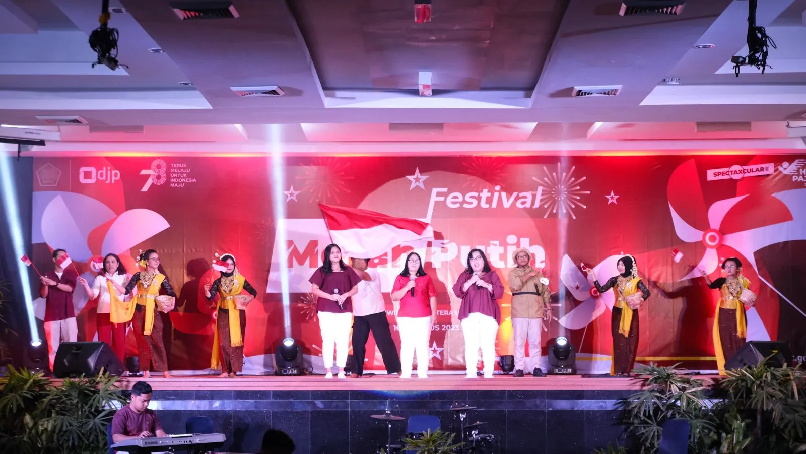 Festival Merah Putih DJP Sumut I Meriah