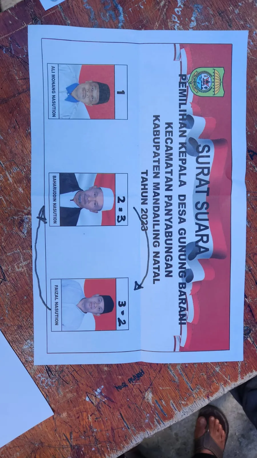 Kertas Suara Pilkades Salah, 6 Desa Di Madina Ditunda