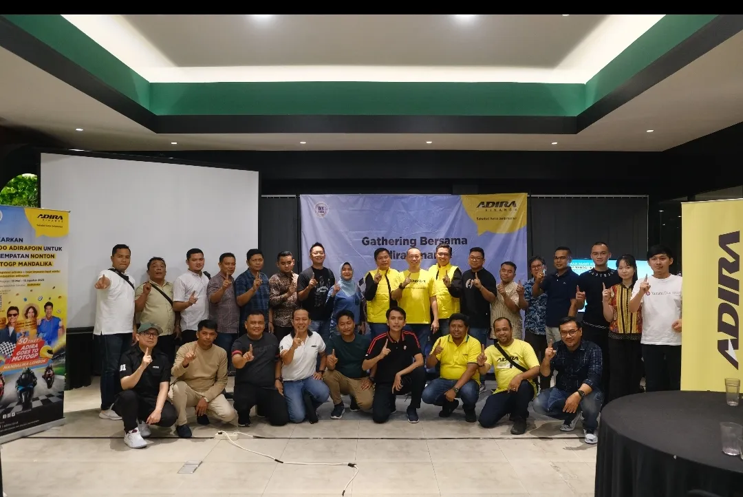 Gathering Bersama Adira Finance, Momen Kenalkan Program ke MotoGP Mandalika