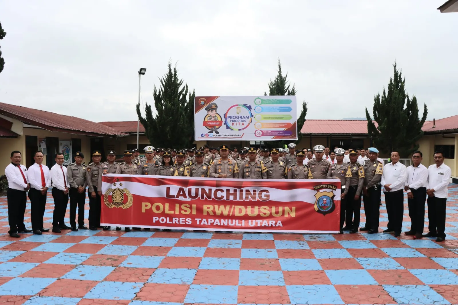 Polres Taput Siapkan 268 Personil Polisi RW/Dusun