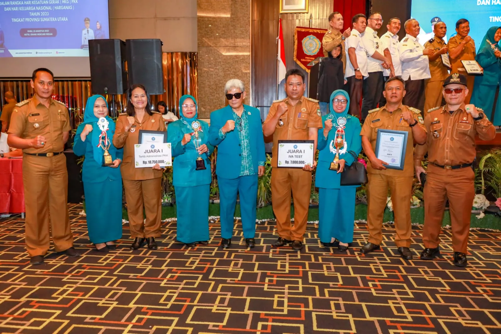 TP PKK Siantar Raih Sejumlah Kategori Pada Harganas 2023 Sumut