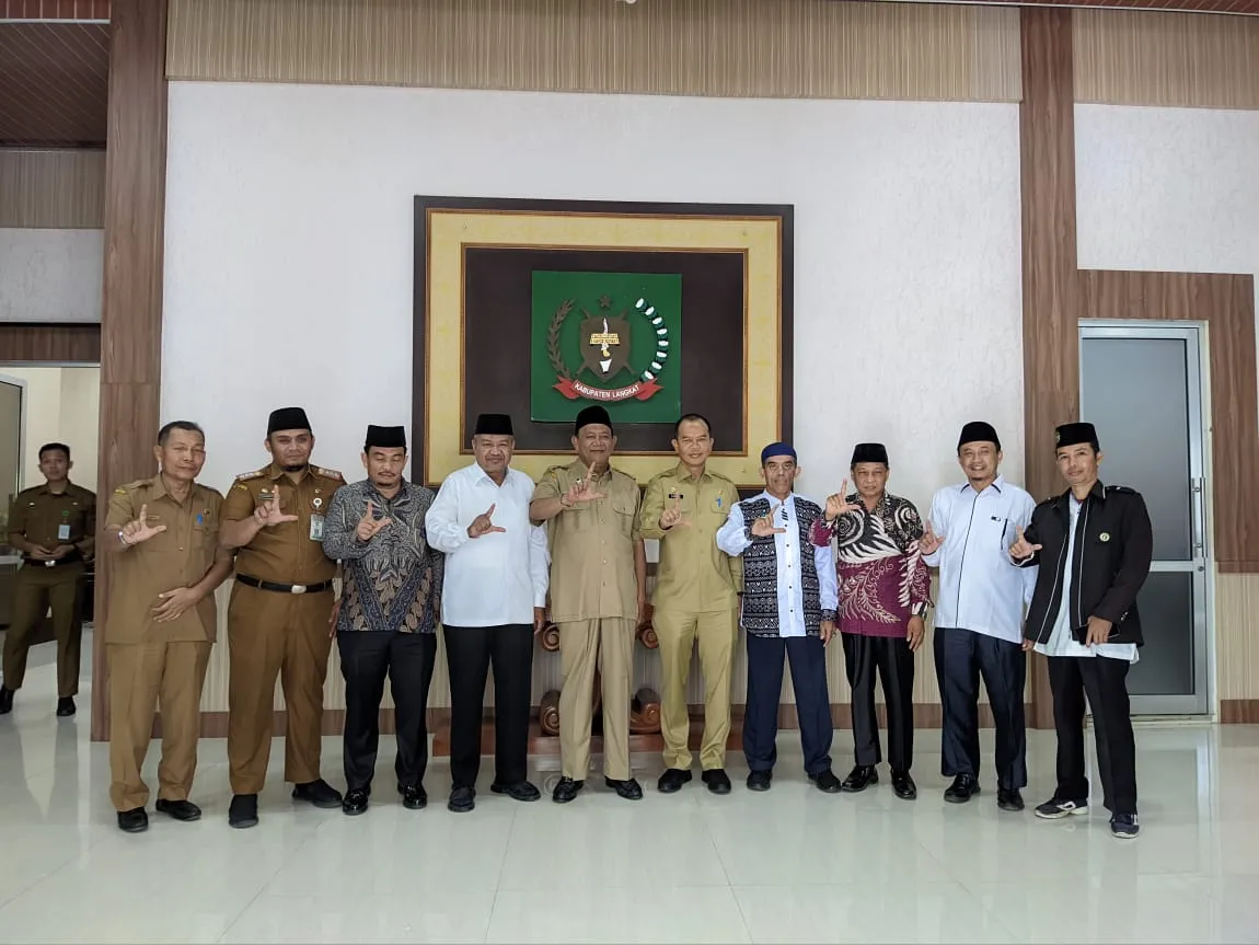 Syah Afandi Terima Audiensi MUI Langkat