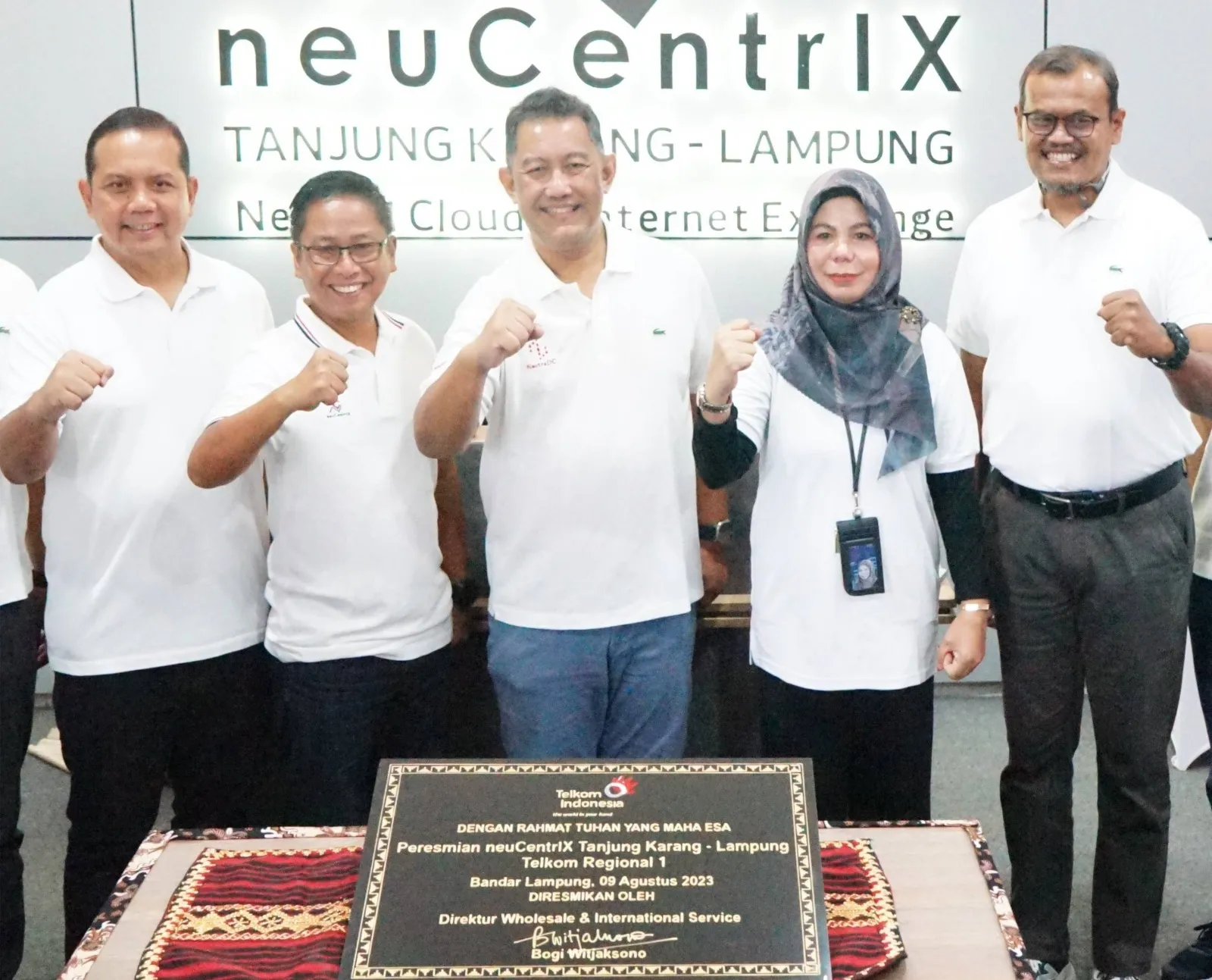 Telkom Resmi Komersialkan neuCentrIX Tanjung Karang