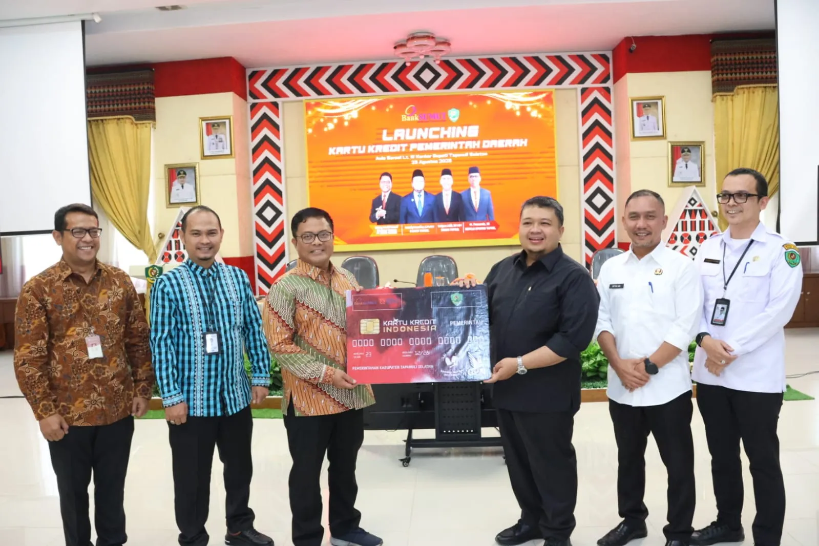 Tapsel - Bank Sumut Luncurkan KKPD