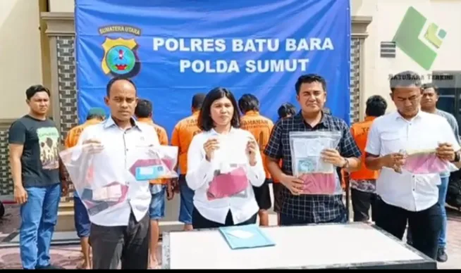 Tersangka Kasus Perjudian di Batubara Diancam 10 Tahun Penjara
