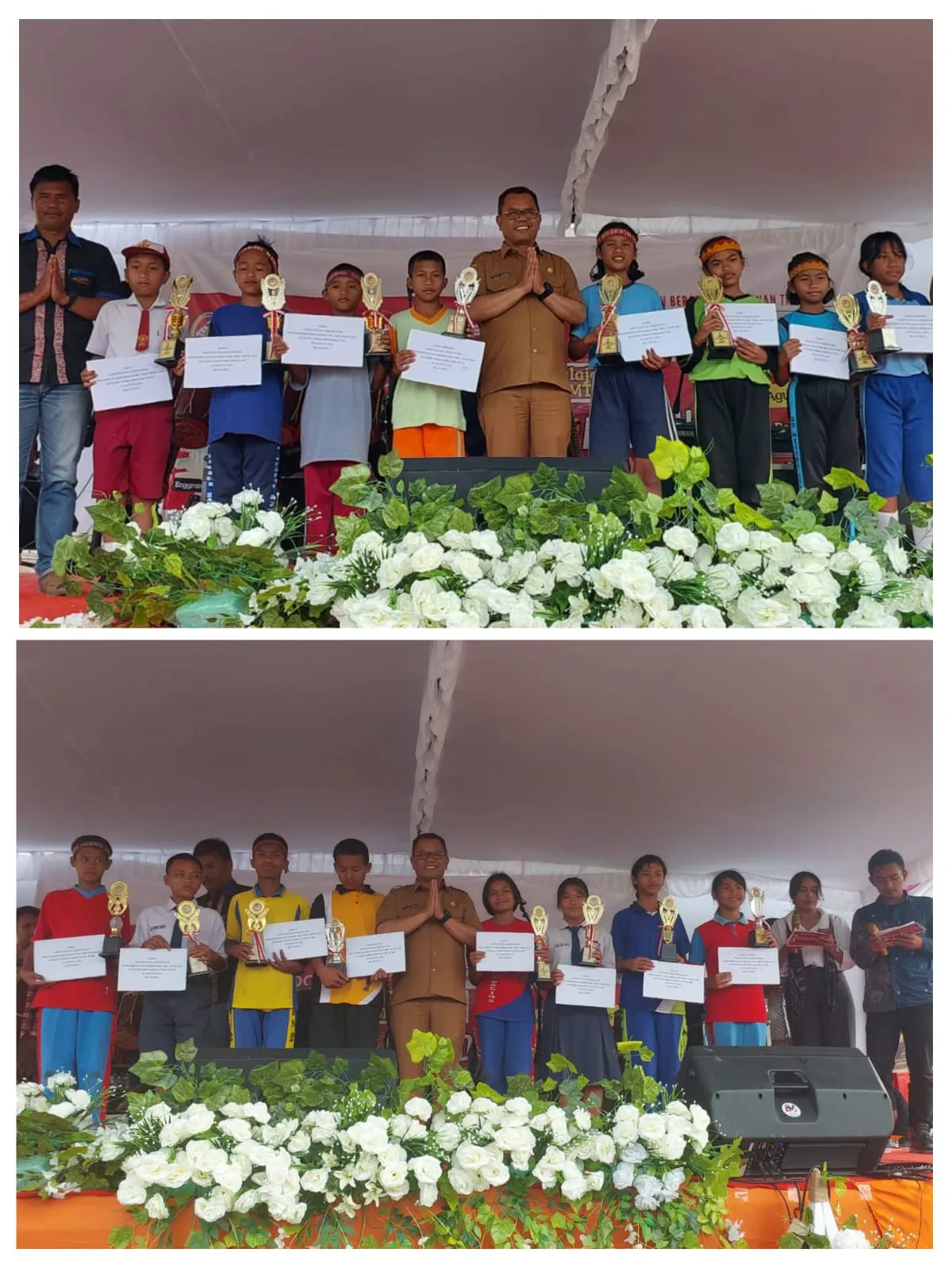 Bupati Toba Ajak Anak-anak Kembali Hidupkan Permainan Tradisional