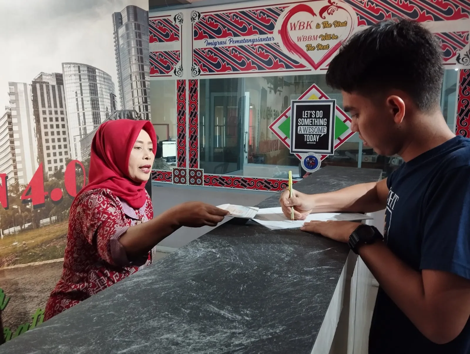 Masyarakat Apresiasi Pelayanan Terbaik Imigrasi P. Siantar