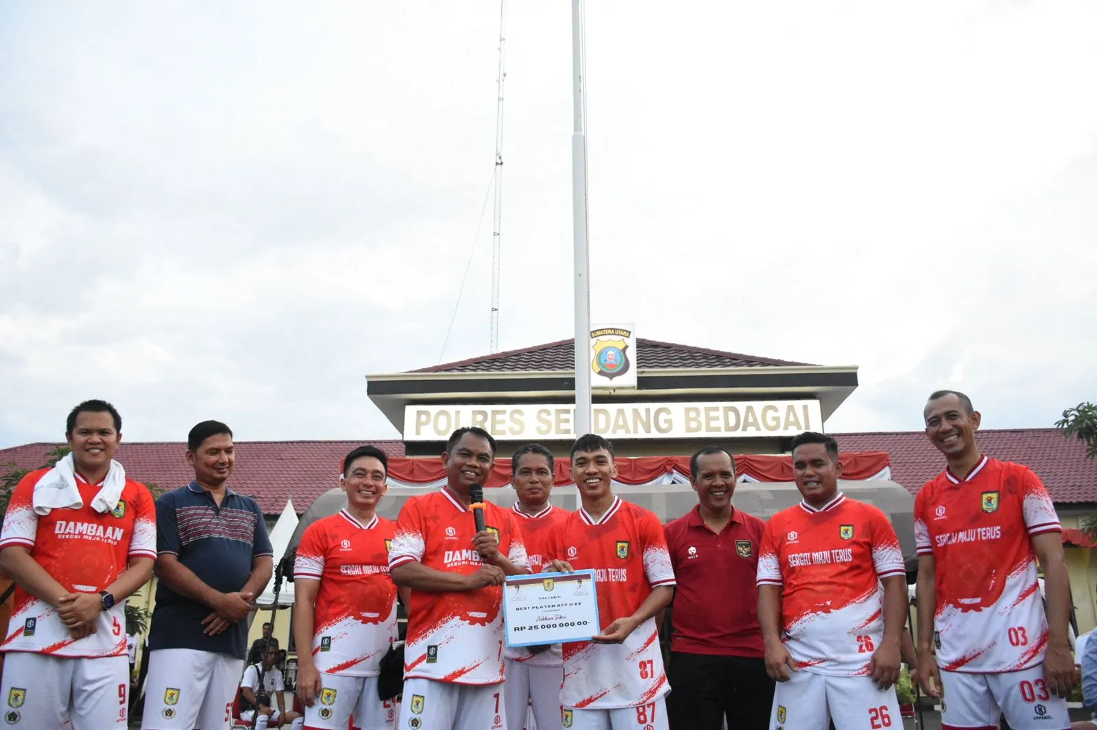 Arkhan Fikri Anak Muda Asal Sergai Pemain Terbaik AFF U23 di Thailand.