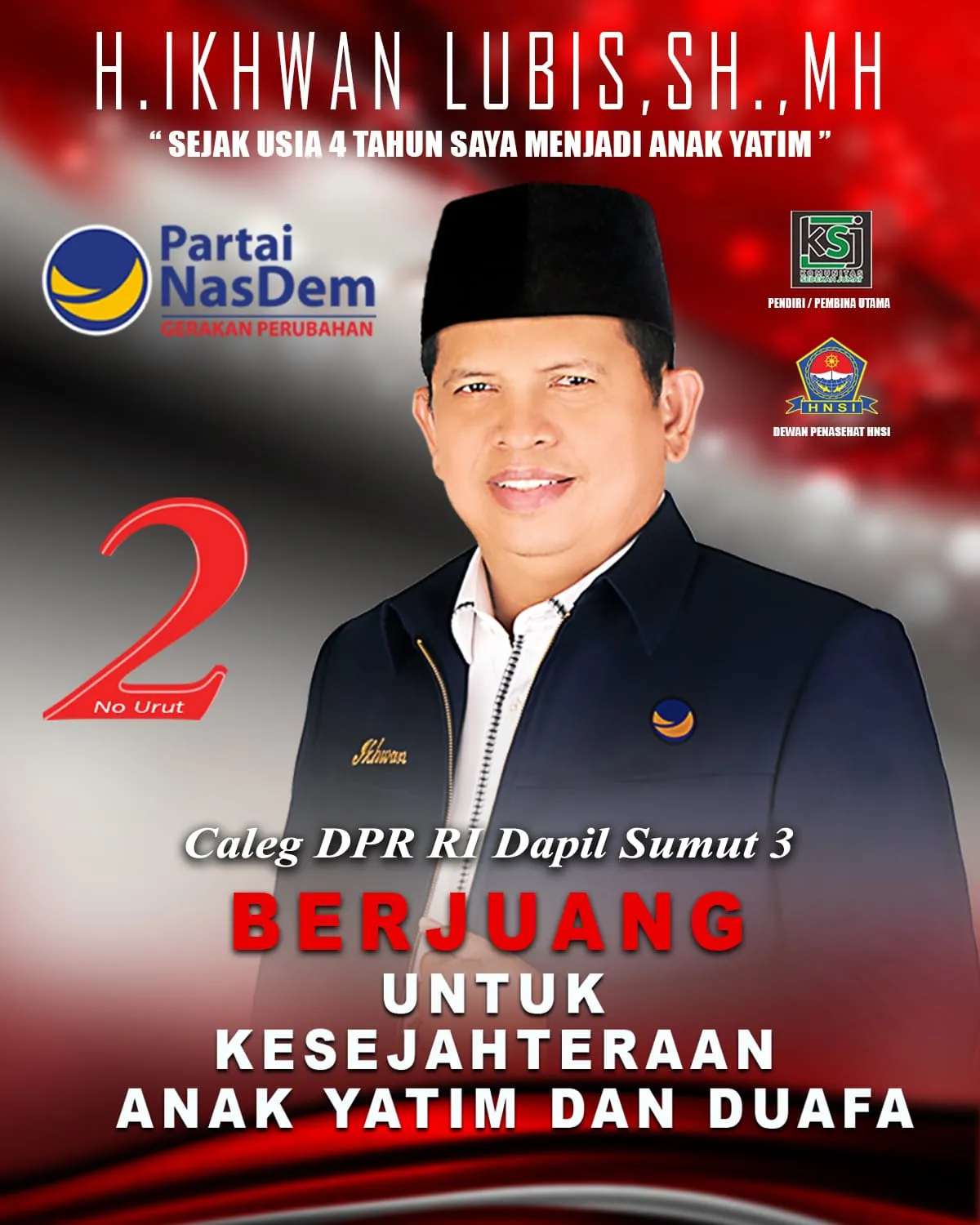 Masyarakat Batubara Siap Menangkan H Ikhwan Lubis Ke DPR RI