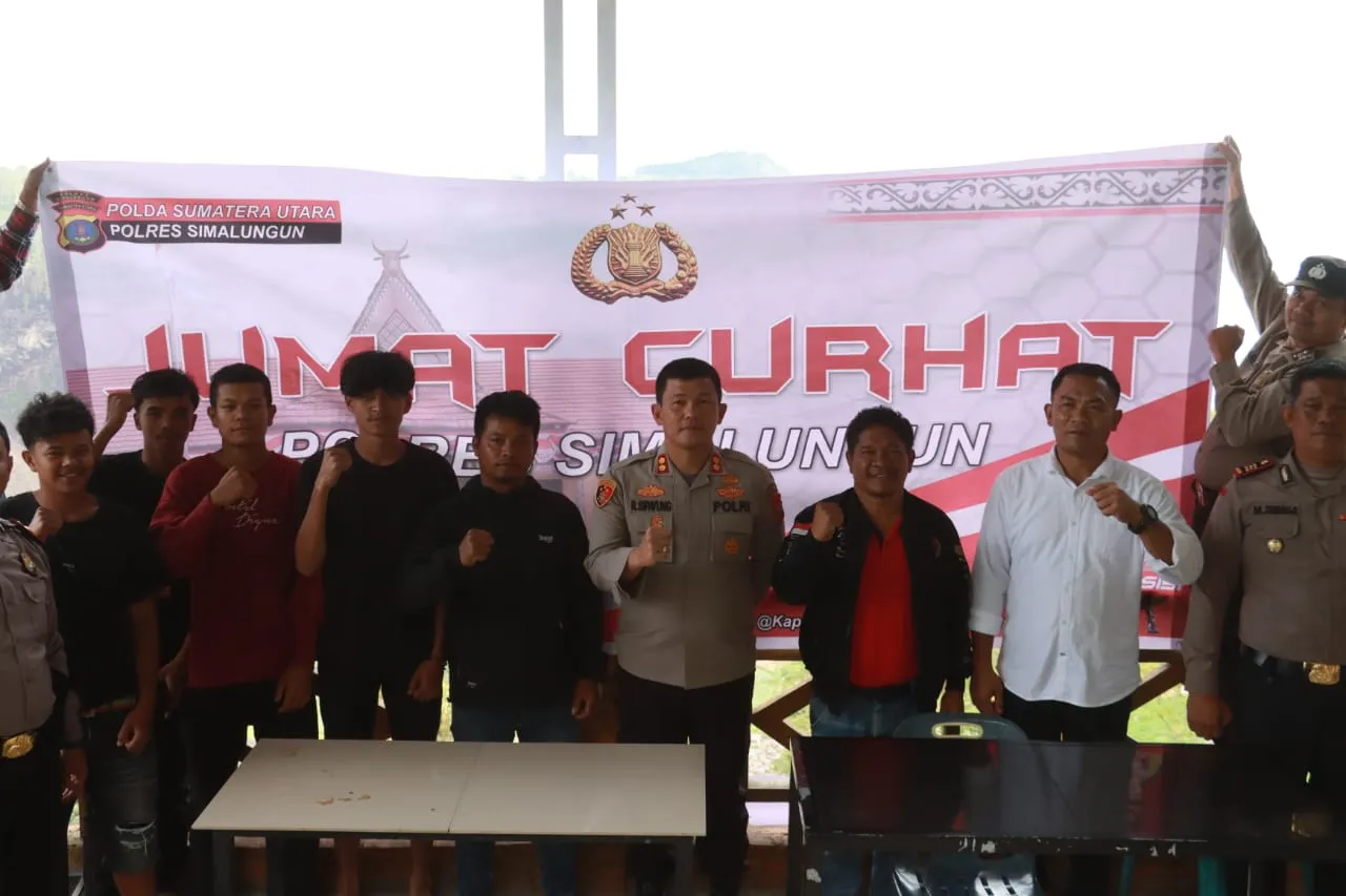 Polres Simalungun Gelar Jumat Curhat Tingkatkan Kepercayaan Masyarakat