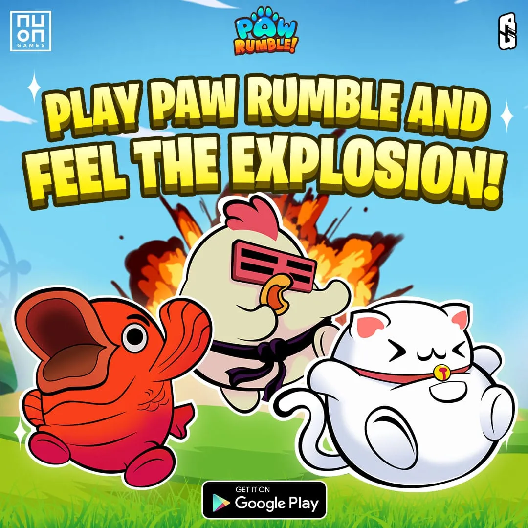 Paw Rumble, Gim Binaan Nuon Tembus 1 Juta Unduhan Secara Global