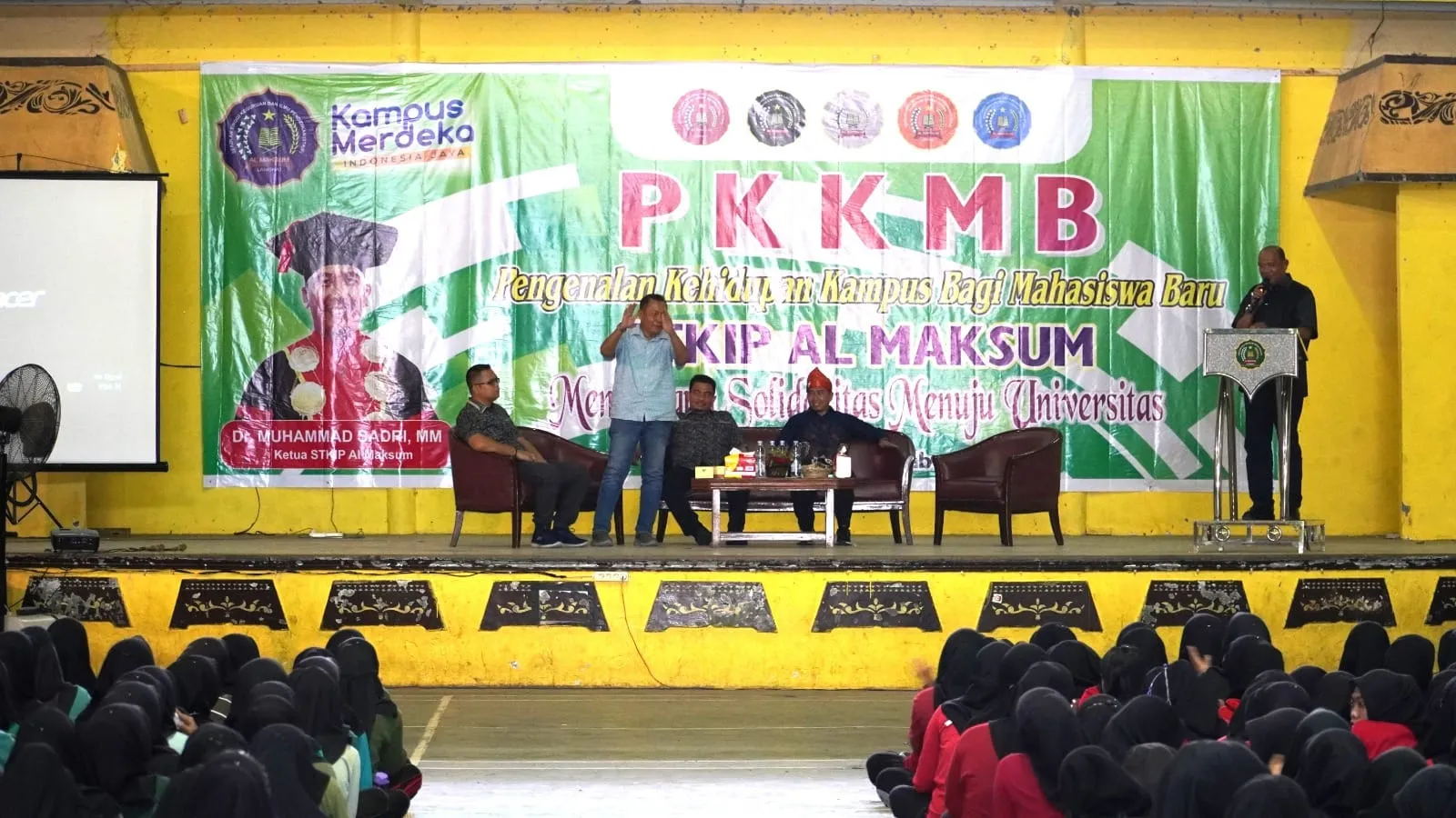Plt Bupati Langkat Hadiri Pengenalan Kehidupan Kampus STKIP Al Maksum