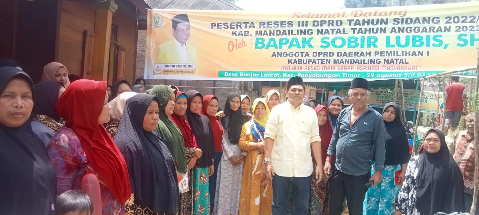 Sobir Lubis Bicarakan Pembangunan Jalan Simpangpagur-Banjarlancat