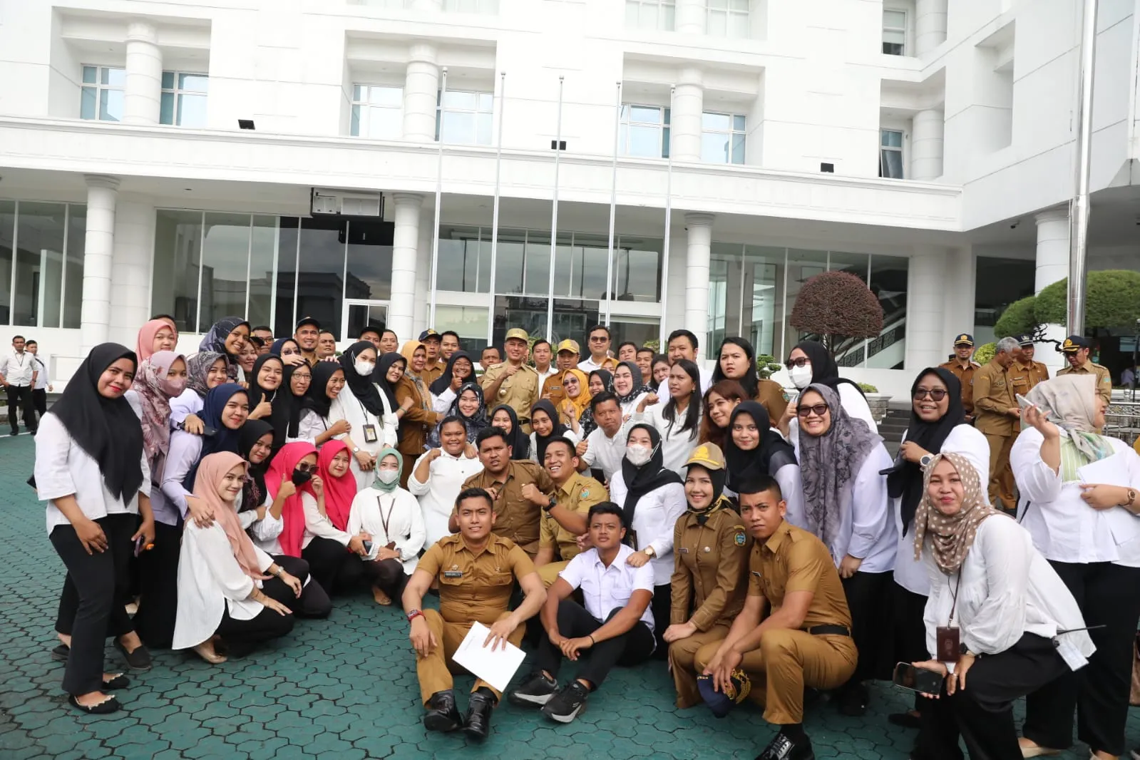 Wagub Ijeck Pimpin Apel Terakhir dan Pamit Pada ASN.