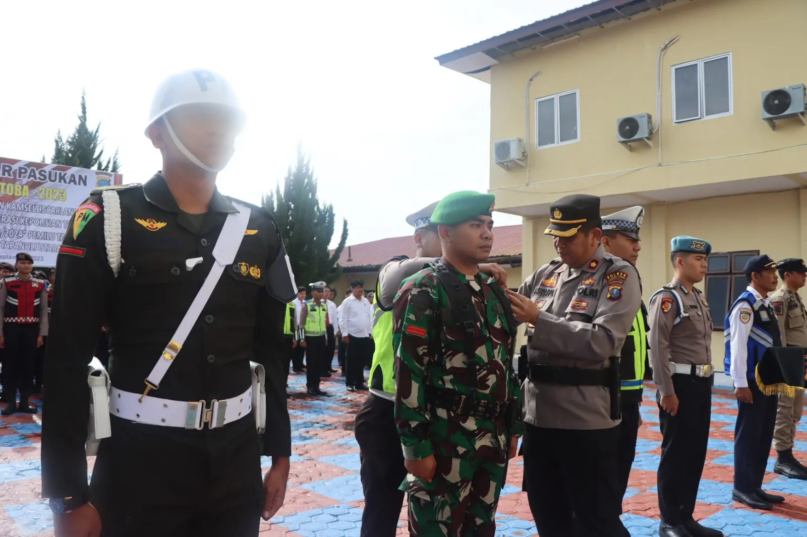 Polres Taput Gelar Pasukan Operasi Zebra Toba 2023