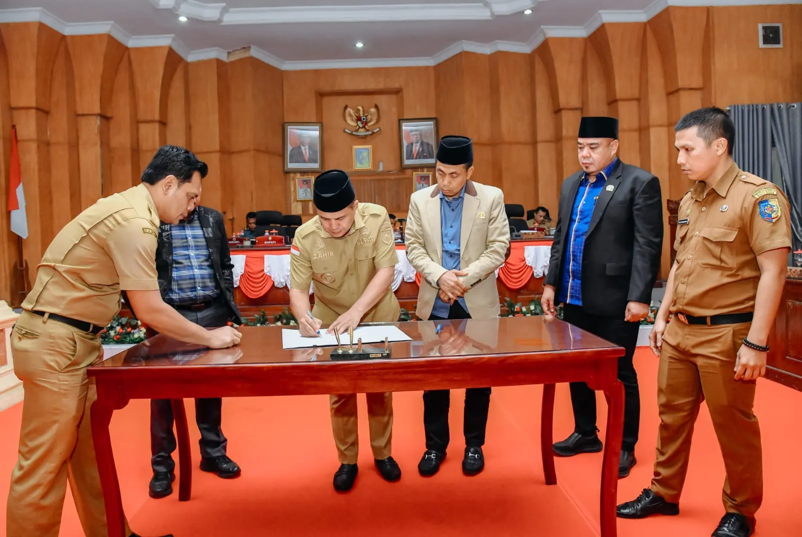 DPRD Batubara Setuju Ranperda P-APBD Tahun 2023