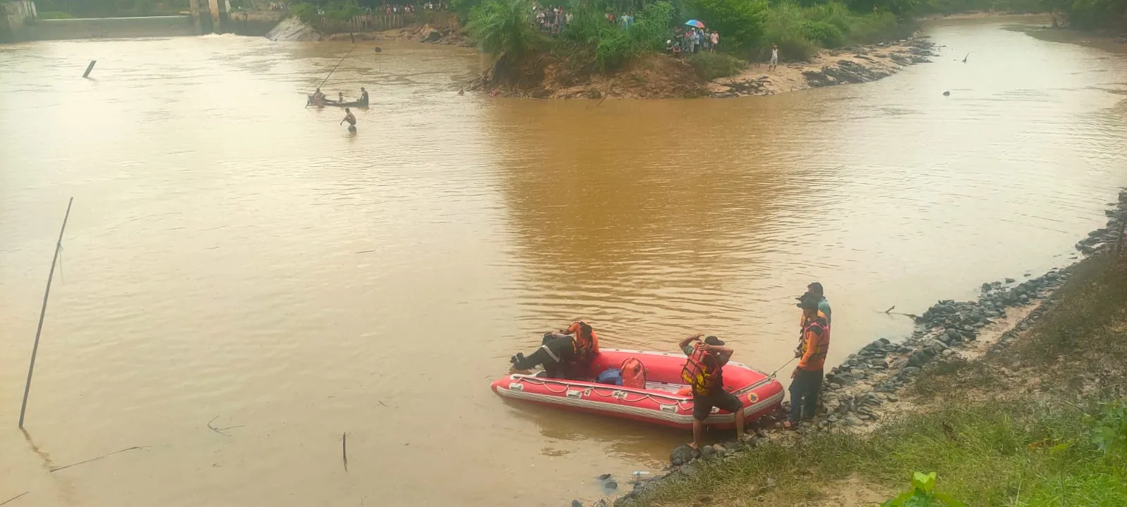 Warga Desa Lama Tenggelam Di Bendungan Sei Lepan