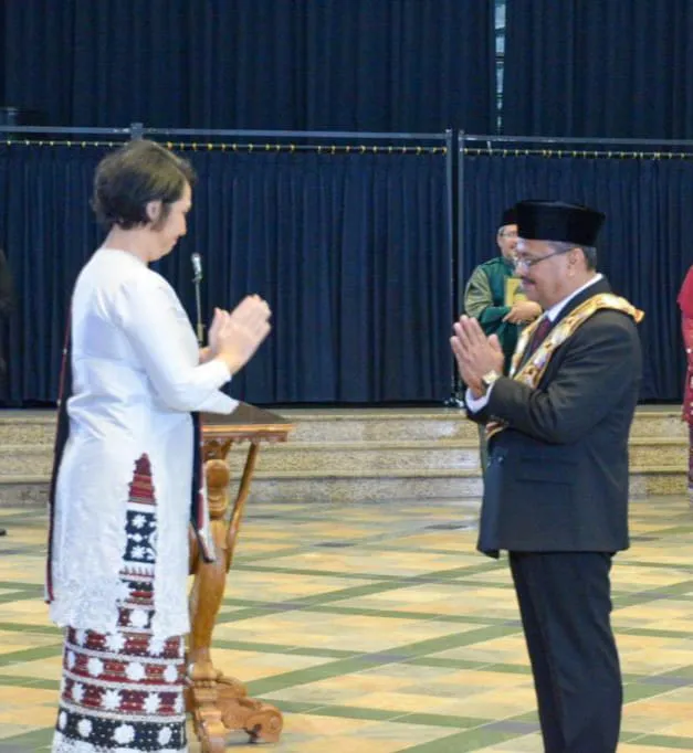 Mendikbudristek Lantik Prof Baharuddin sebagai Rektor Unimed Periode 2023-2027
