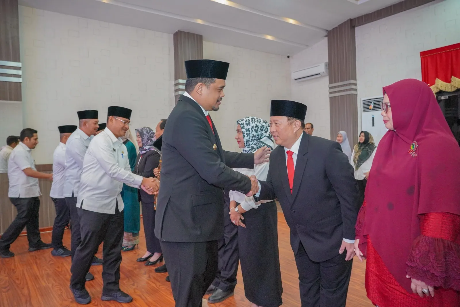 Bobby Nasution Lantik 7 Pejabat Tinggi Pratama